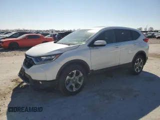 2017 Honda CR-V EX-L with VIN 5J6RW2H83HL013230, listed as a Copart auction lot 50554835 with 124,056 mi miles and Salvage Title. Bid and sale history available at carsss.com. Image 1.