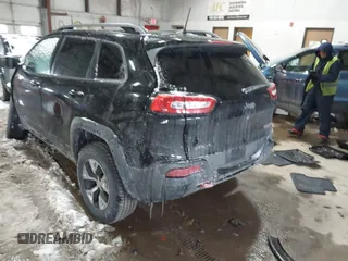 2018 Jeep Cherokee Trailhawk z VIN 1C4PJMBB8JD567438, wystawiony jako IAAI lot #41620927 z przebiegiem 109 041 mil mil oraz . Historia ofert i sprzedaży dostępna na DreamBid. Obrazek 3.