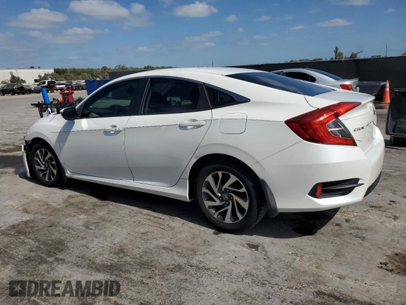 2016 Honda Civic EX with VIN 19XFC2F75GE089051, listed as a Copart auction lot 55036395 with 114,112 mi miles and Salvage Title. Bid and sale history available at DreamBid. Image 2.