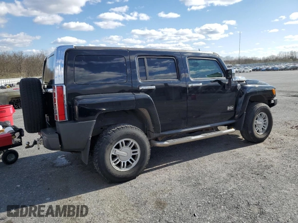 2008 Hummer H3 with VIN 5GTEN13E288113443, listed as a Copart auction lot 52597455 with 170,204 mi miles and Clean Title. Bid and sale history available at carsss.com. Image 3.