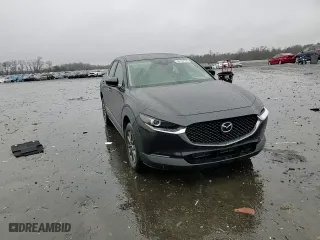 2020 Mazda CX-30 with VIN 3MVDMABL9LM125324, listed as a Copart auction lot 44102185 with 58,557 mi miles and Salvage Title. Bid and sale history available at carsss.com. Image 12.