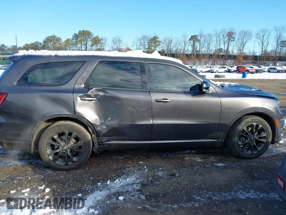 2021 Dodge Durango R/T with VIN 1C4SDJCT8MC763381, listed as a IAAI auction lot 41502273 with 40,484 mi miles and . Bid and sale history available at DreamBid. Image 13.