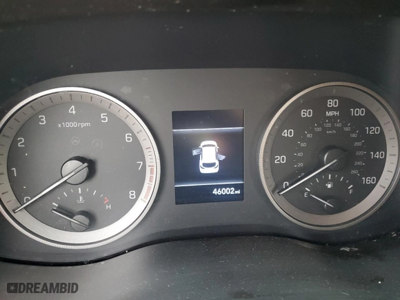 2021 Hyundai Tucson Sport with VIN KM8J3CAL7MU384097, listed as a Copart auction lot 41876835 with 46,002 mi miles and Salvage Title. Bid and sale history available at carsss.com. Image 9.