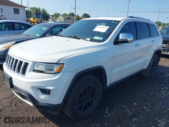 2014 Jeep Grand Cherokee Limited with VIN 1C4RJFBG9EC302183, listed as a IAAI auction lot 42635630 with 164,836 mi miles and . Bid and sale history available at DreamBid. Image 17.