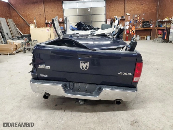 2017 Ram 1500 Big Horn with VIN 3C6RR7LT8HG524166, listed as a Copart auction lot 51959295 with 111,637 mi miles and Salvage Title. Bid and sale history available at carsss.com. Image 6.
