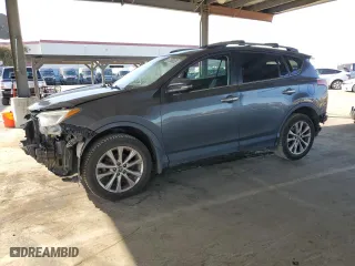 2017 Toyota RAV4 Limited with VIN 2T3DFREV4HW552603, listed as a Copart auction lot 52536855 with 173,060 mi miles and Salvage Title. Bid and sale history available at carsss.com. Image 1.