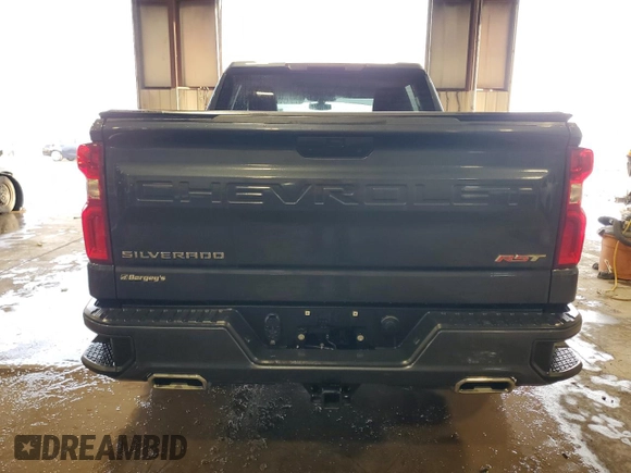 2021 Chevrolet Silverado 1500 RST with VIN 1GCUYEET2MZ325602, listed as a Copart auction lot 47352065 with 46,731 mi miles and Salvage Title. Bid and sale history available at carsss.com. Image 6.