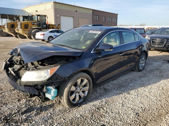 2012 Buick LaCrosse Premium 3 with VIN 1G4GH5E30CF297291, listed as a Copart auction lot 48054945 with 201,325 mi miles and Salvage Title. Bid and sale history available at carsss.com. Image 1.