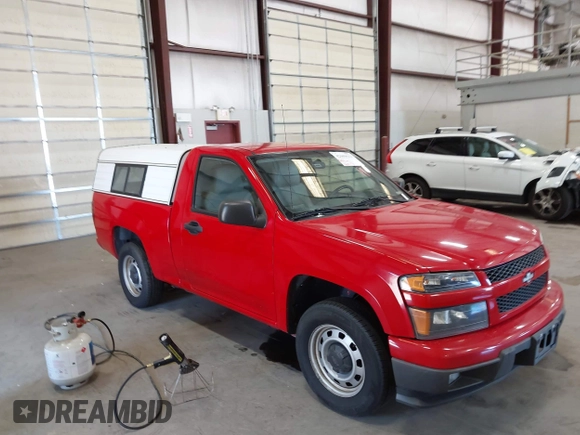 2012 Chevrolet Colorado Work Truck with VIN 1GCCSBFE6C8159438, listed as a IAAI auction lot 42609633 with 180,382 mi miles and . Bid and sale history available at DreamBid. Image 1.