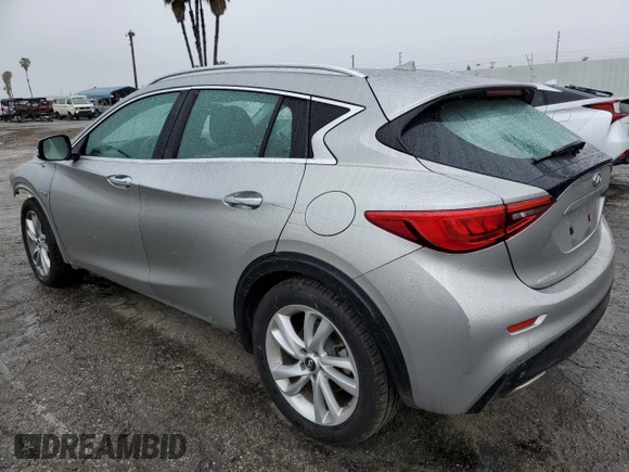 2019 Infiniti QX30 Luxe with VIN SJKCH5CP4KA011380, listed as a Copart auction lot 48665745 with 86,749 mi miles and Salvage title. Bid and sale history available at DreamBid. Image 2.