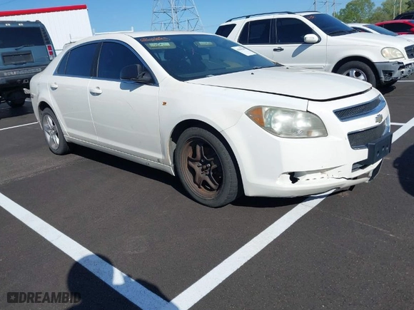 2008 Chevrolet Malibu LS w/1FL with VIN 1G1ZG57N984277731, listed as a IAAI auction lot 41984346 with 1 mi miles. Bid and sale history available at carsss.com. Image 1.
