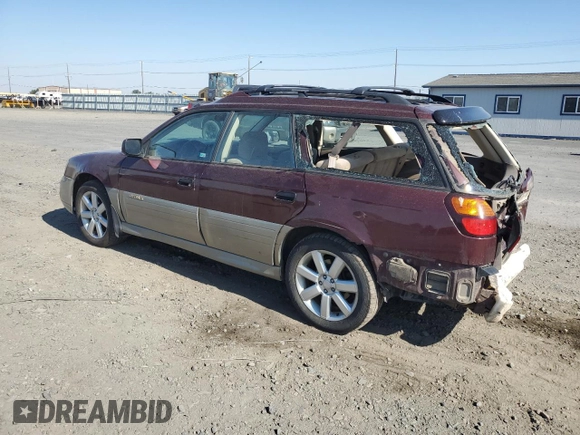 2001 Subaru Legacy Outback with VIN 4S3BH675717608564, listed as a Copart auction lot 65392465 with 232,264 mi miles and Salvage title. Bid and sale history available at DreamBid. Image 2.