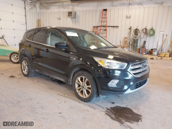 2017 Ford Escape SE with VIN 1FMCU0GDXHUD38967, listed as a IAAI auction lot 42049960 with 155,286 mi miles. Bid and sale history available at carsss.com. Image 1.