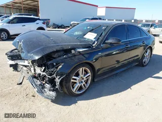 2016 Audi A6 2.0T Premium Plus with VIN WAUGFAFC6GN111988, listed as a IAAI auction lot 41405655 with 91434 miles. Bid and sale history available at carsss.com. Image 18.