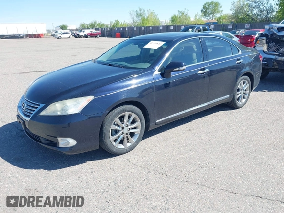 2010 Lexus ES with VIN JTHBK1EG7A2406943, listed as a IAAI auction lot 42156815 with 122,594 mi miles. Bid and sale history available at carsss.com. Image 17.
