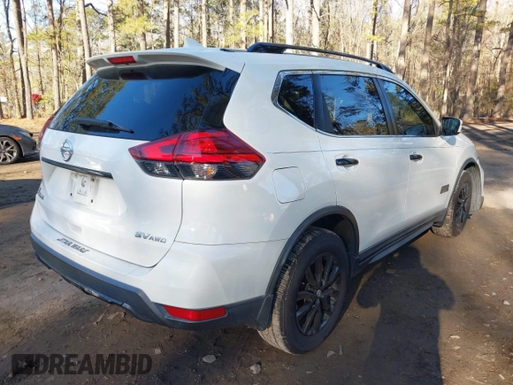 2017 Nissan Rogue SV with VIN 5N1AT2MV0HC769455, listed as a IAAI auction lot 41312862 with 131,399 mi miles and . Bid and sale history available at DreamBid. Image 4.