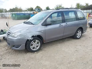 2004 Mazda MPV LX with VIN JM3LW28AX40501365, listed as a IAAI auction lot 41970693 with 119,487 mi miles. Bid and sale history available at carsss.com. Image 2.