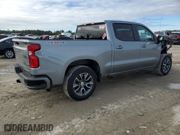 2024 Chevrolet Silverado 1500 RST with VIN 1GCPDEEK4RZ234029, listed as a Copart auction lot 41975645 with 10,975 mi miles and Salvage Title. Bid and sale history available at DreamBid. Image 3.