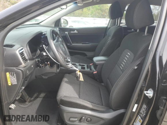 2018 Kia Sportage LX with VIN KNDPM3AC7J7424071, listed as a Copart auction lot 51664645 with 38,269 mi miles and Salvage Title. Bid and sale history available at carsss.com. Image 7.