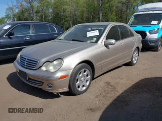 2005 Mercedes-Benz C 240 with VIN WDBRF81J85F667753, listed as a IAAI auction lot 42094112 with 120,318 mi miles and . Bid and sale history available at DreamBid. Image 2.