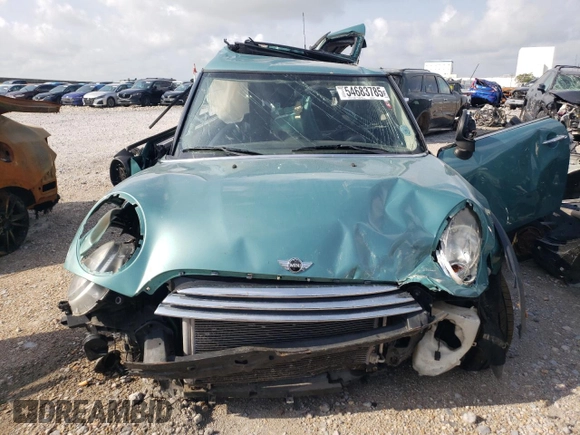 2012 MINI Hardtop with VIN WMWSU3C58CT259728, listed as a Copart auction lot 54683785 with Not Provided miles and Salvage Title. Bid and sale history available at DreamBid. Image 5.