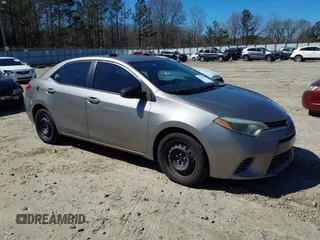 2015 Toyota Corolla L with VIN 2T1BURHE5FC409823, listed as a IAAI auction lot 41628330 with 125,923 mi miles and . Bid and sale history available at DreamBid. Image 1.