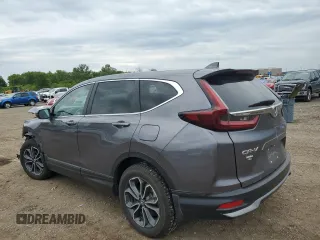 2021 Honda CR-V EX with VIN 2HKRW2H5XMH618453, listed as a Copart auction lot 58403875 with 99,999 mi miles and Salvage title. Bid and sale history available at DreamBid. Image 2.