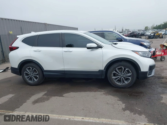 2020 Honda CR-V EX with VIN 5J6RW1H52LA004037, listed as a IAAI auction lot 41857081 with 107,991 mi miles and . Bid and sale history available at DreamBid. Image 14.