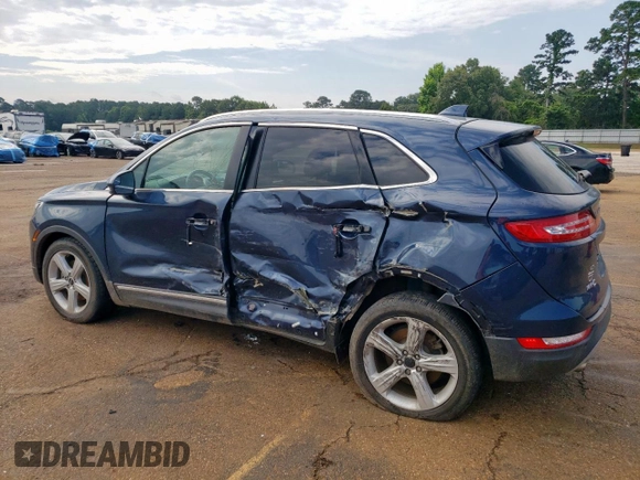 2017 Lincoln MKC Premiere with VIN 5LMCJ1C90HUL31474, listed as a Copart auction lot 59034745 with 51,718 mi miles and Salvage title. Bid and sale history available at DreamBid. Image 2.