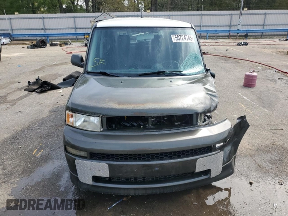 2005 Scion xB with VIN JTLKT324350216728, listed as a Copart auction lot 50724745 with 259,105 mi miles and Salvage Title. Bid and sale history available at carsss.com. Image 5.
