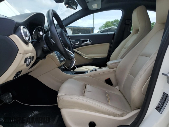 2017 Mercedes-Benz CLA 250 with VIN WDDSJ4EB1HN439381, listed as a Copart auction lot 54482405 with 94,731 mi miles and Salvage Title. Bid and sale history available at DreamBid. Image 7.