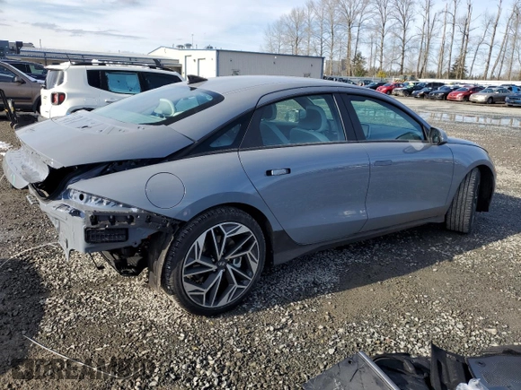 2024 Hyundai Ioniq 6 SEL z VIN KMHM34AC9RA080149, wystawiony jako Copart lot #44075075 z przebiegiem 2 255 mil mil oraz Szkoda całkowita • Salvage title. Historia ofert i sprzedaży dostępna na DreamBid. Obrazek 3.