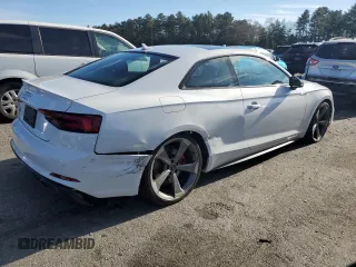 2019 Audi S5 Prestige z VIN WAUR4AF59KA060101, wystawiony jako Copart lot #82680404 z przebiegiem 33 477 mil mil oraz Szkoda całkowita • Salvage title. Historia ofert i sprzedaży dostępna na DreamBid. Obrazek 3.