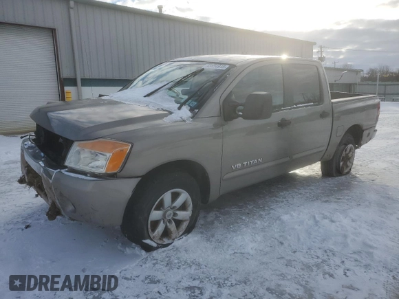 2008 Nissan Titan XE z VIN 1N6AA07C18N335295, wystawiony jako Copart lot #43854915 z przebiegiem 121 295 mil mil oraz Szkoda całkowita • Salvage title. Historia ofert i sprzedaży dostępna na DreamBid. Obrazek 1.