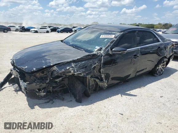 2016 Cadillac CTS Luxury Collection AWD with VIN 1G6AX5SS7G0152866, listed as a Copart auction lot 67030534 with 88,826 mi miles and Salvage Title. Bid and sale history available at DreamBid. Image 1.