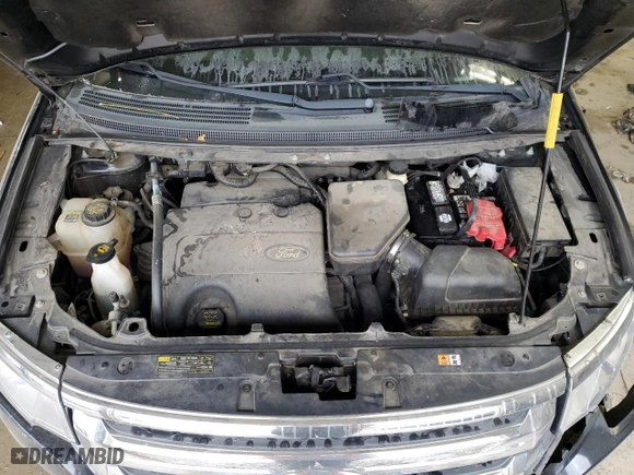2013 Ford Edge SE with VIN 2FMDK3GC7DBE36390, listed as a Copart auction lot 43848715 with 121,402 mi miles and Salvage Title. Bid and sale history available at carsss.com. Image 12.
