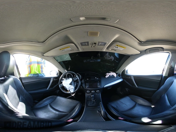 2013 Mazda 3 i Grand Touring z VIN JM1BL1WP0D1736124, wystawiony jako IAAI lot #42271018 z przebiegiem 124 478 mil mil oraz . Historia ofert i sprzedaży dostępna na DreamBid. Obrazek 20.