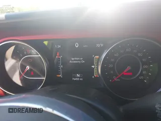 2021 Jeep Wrangler Unlimited Rubicon with VIN 1C4HJXFG5MW586842, listed as a IAAI auction lot 42186683 with 76,450 mi miles and . Bid and sale history available at DreamBid. Image 7.