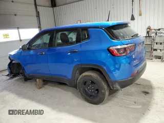 2018 Jeep Compass Sport z VIN 3C4NJDAB9JT480473, wystawiony jako Copart lot #86115104 z przebiegiem 172 171 mil mil oraz Szkoda całkowita • Salvage title. Historia ofert i sprzedaży dostępna na DreamBid. Obrazek 2.