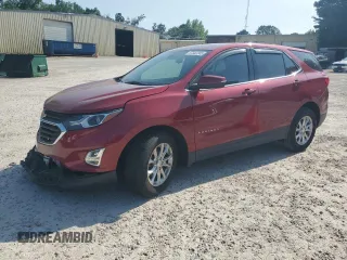 2019 Chevrolet Equinox LT z VIN 2GNAXUEV9K6215776, wystawiony jako Copart lot #57382245 z przebiegiem 78 389 mil mil oraz Szkoda całkowita • Salvage title. Historia ofert i sprzedaży dostępna na DreamBid. Obrazek 1.