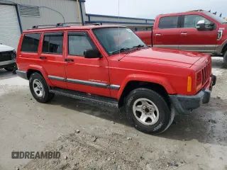 1999 Jeep Cherokee Sport with VIN 1J4FF68S3XL667570, listed as a Copart auction lot 52821105 with 173,712 mi miles and Salvage Title. Bid and sale history available at DreamBid. Image 4.
