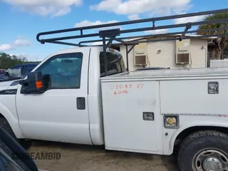 2011 Ford Super Duty F-250 SRW XL with VIN 1FDBF2B66BEC47481, listed as a IAAI auction lot 41893491 with 306,160 mi miles. Bid and sale history available at carsss.com. Image 14.