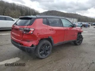 2021 Jeep Compass Altitude with VIN 3C4NJDBB9MT522210, listed as a Copart auction lot 51884765 with 38,768 mi miles and Salvage title. Bid and sale history available at DreamBid. Image 3.
