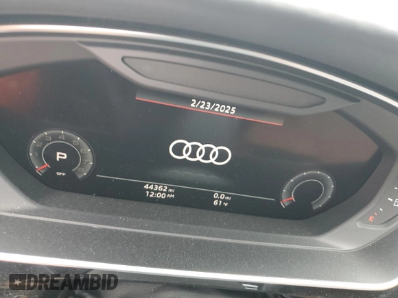 2019 Audi A8 L with VIN WAU8DAF82KN009487, listed as a Copart auction lot 48013045 with 44,362 mi miles and Clean Title. Bid and sale history available at carsss.com. Image 9.