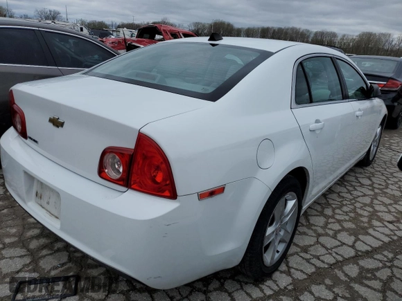 2012 Chevrolet Malibu 1FL with VIN 1G1ZA5EU8CF222177, listed as a Copart auction lot 48044924 with 128,034 mi miles and Salvage Title. Bid and sale history available at DreamBid. Image 3.