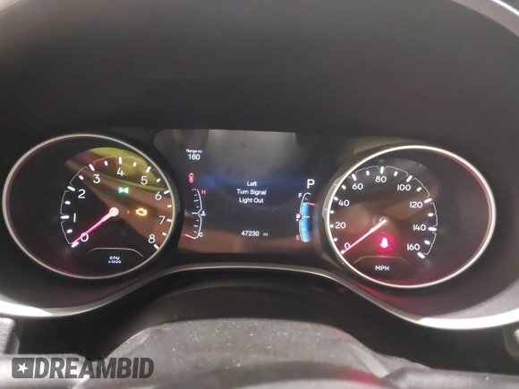 2018 Jeep Compass Altitude with VIN 3C4NJDBB2JT373179, listed as a IAAI auction lot 41753934 with 47,230 mi miles and . Bid and sale history available at DreamBid. Image 7.