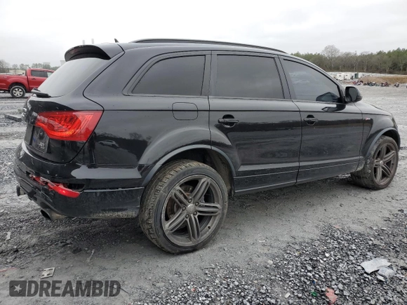 2015 Audi Q7 3.0T S line Prestige with VIN WA1DGAFE1FD018945, listed as a Copart auction lot 45024055 with 160,975 mi miles and Salvage Title. Bid and sale history available at carsss.com. Image 3.