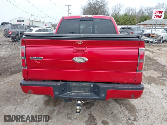 2011 Ford F-150 XLT with VIN 1FTFW1ET6BFD33921, listed as a IAAI auction lot 41821721 with 142,576 mi miles. Bid and sale history available at carsss.com. Image 16.