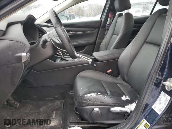 2021 Mazda 3 Select with VIN 3MZBPBBL1MM251715, listed as a Copart auction lot 46135775 with 37,917 mi miles and Salvage Title. Bid and sale history available at carsss.com. Image 7.