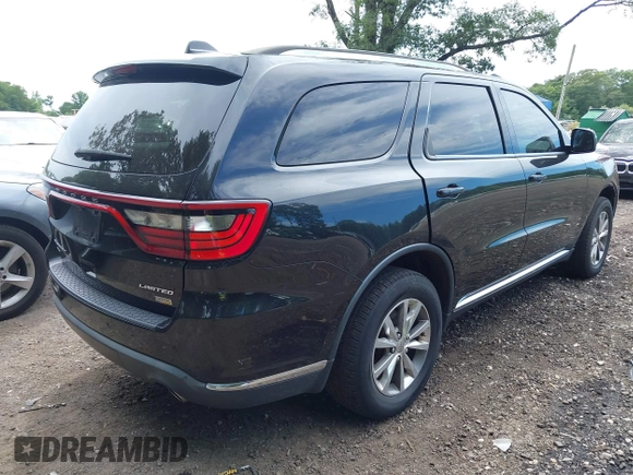 2015 Dodge Durango Limited z VIN 1C4RDJDG7FC244843, wystawiony jako IAAI lot #42730577 z przebiegiem 102 646 mil mil oraz . Historia ofert i sprzedaży dostępna na DreamBid. Obrazek 4.